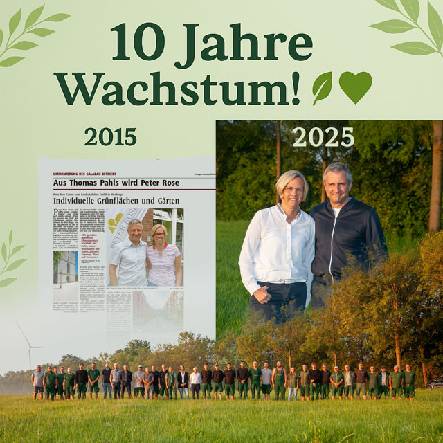 Rose Galabau feiert 10 jähriges Jubiläum